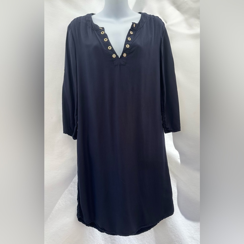 Michael kors Elegant Black V-Neck Dress # A2